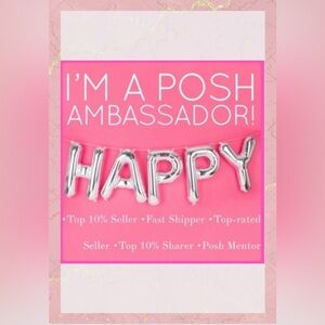 💞Shop with Confidence! I'm a Posh Ambassador!! 💕